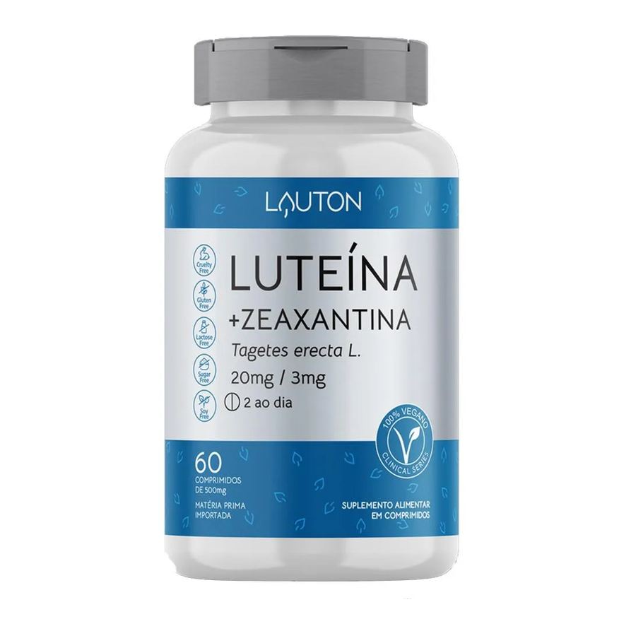 Lauton Luteína + Zeaxantina 20mg/3mg 60 comprimidos