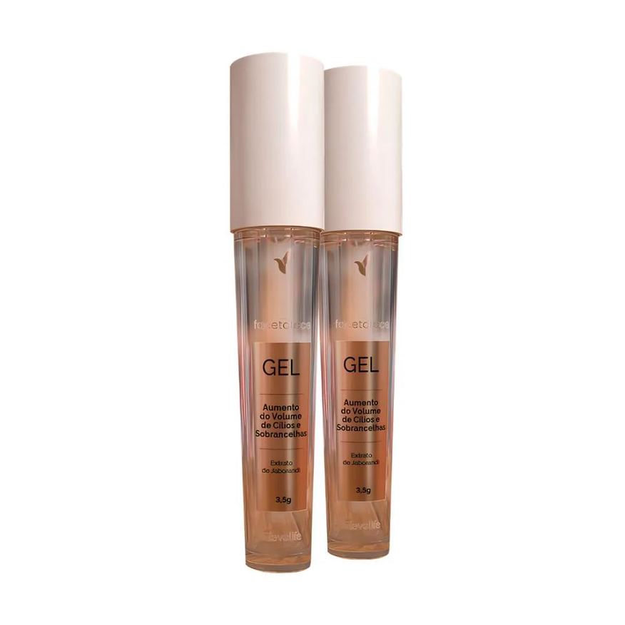 Eleve Life Kit 2 Gel para Crescimento de Cílios e Sobrancelhas - Face To Face 3,5g