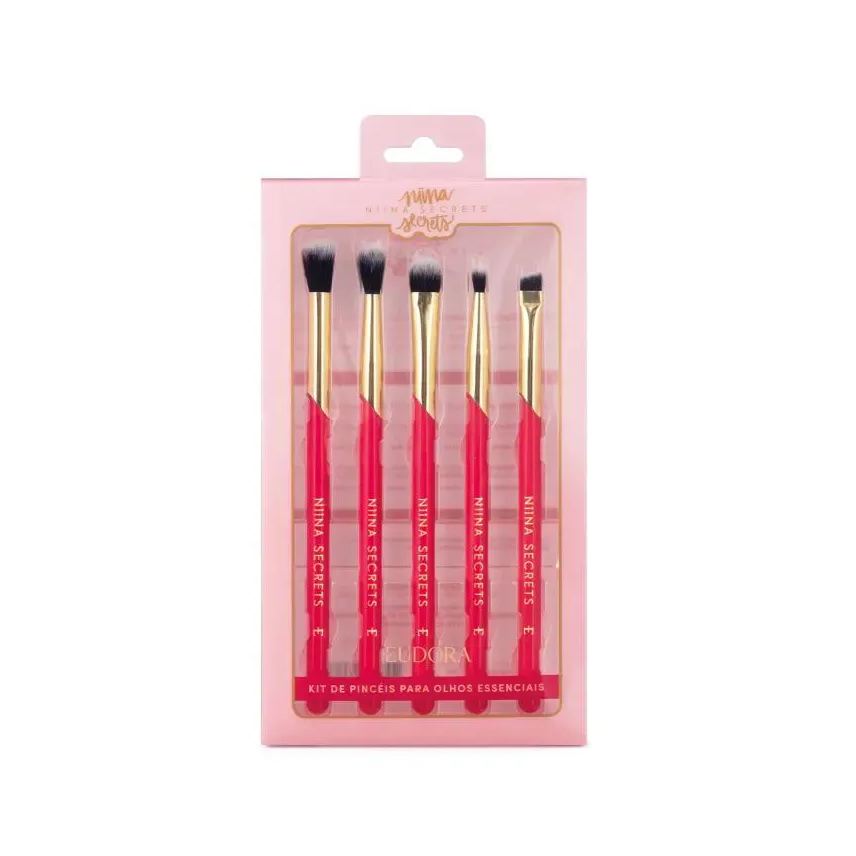 Eudora Niina Secrets Kit Pincéis Olhos