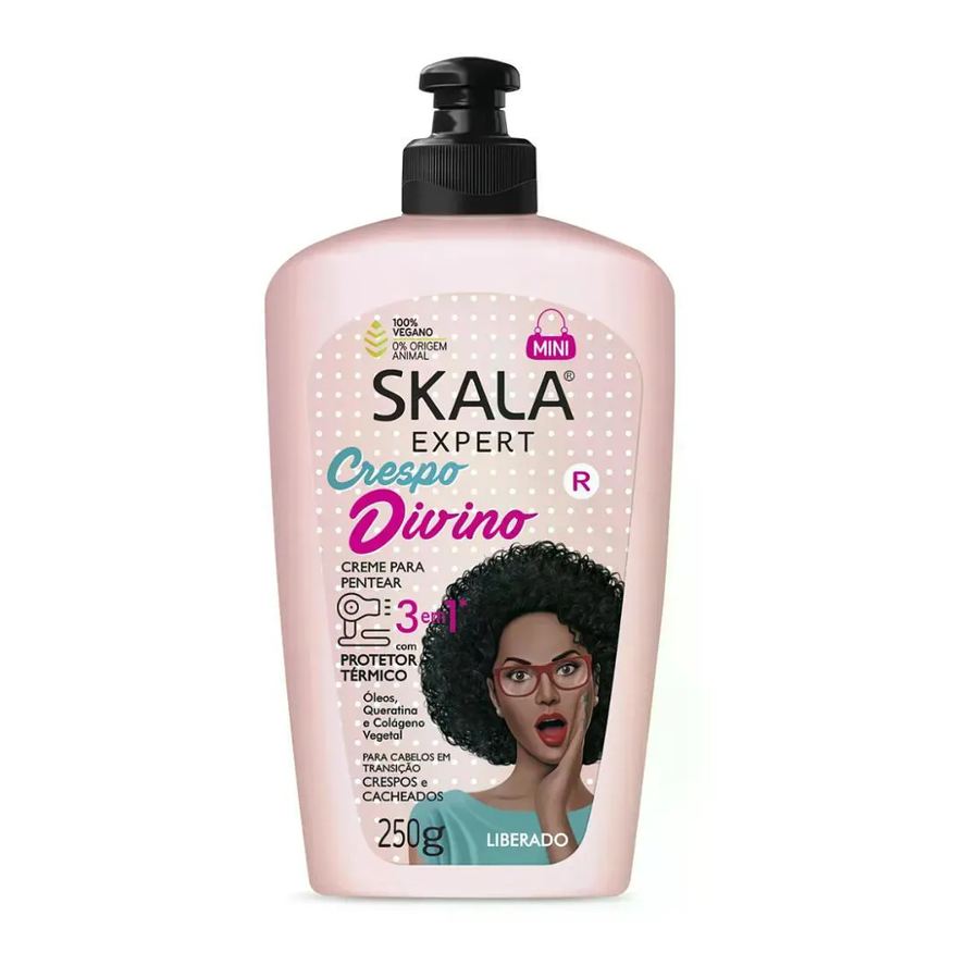 Skala Creme de Pentear Crespo Divino 250g