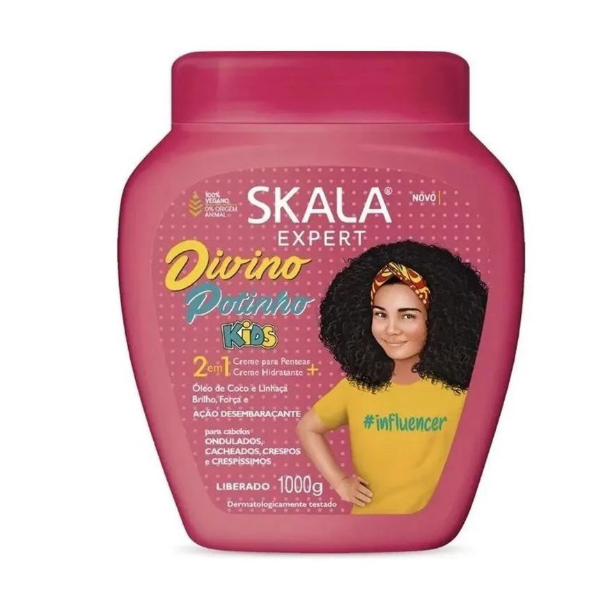 Skala Creme de Tratamento 1kg Divino Potinho Kids