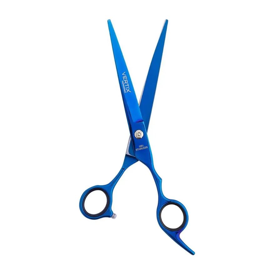 Vertix Tesoura Profissional Blue Titanium Laser 7,0”