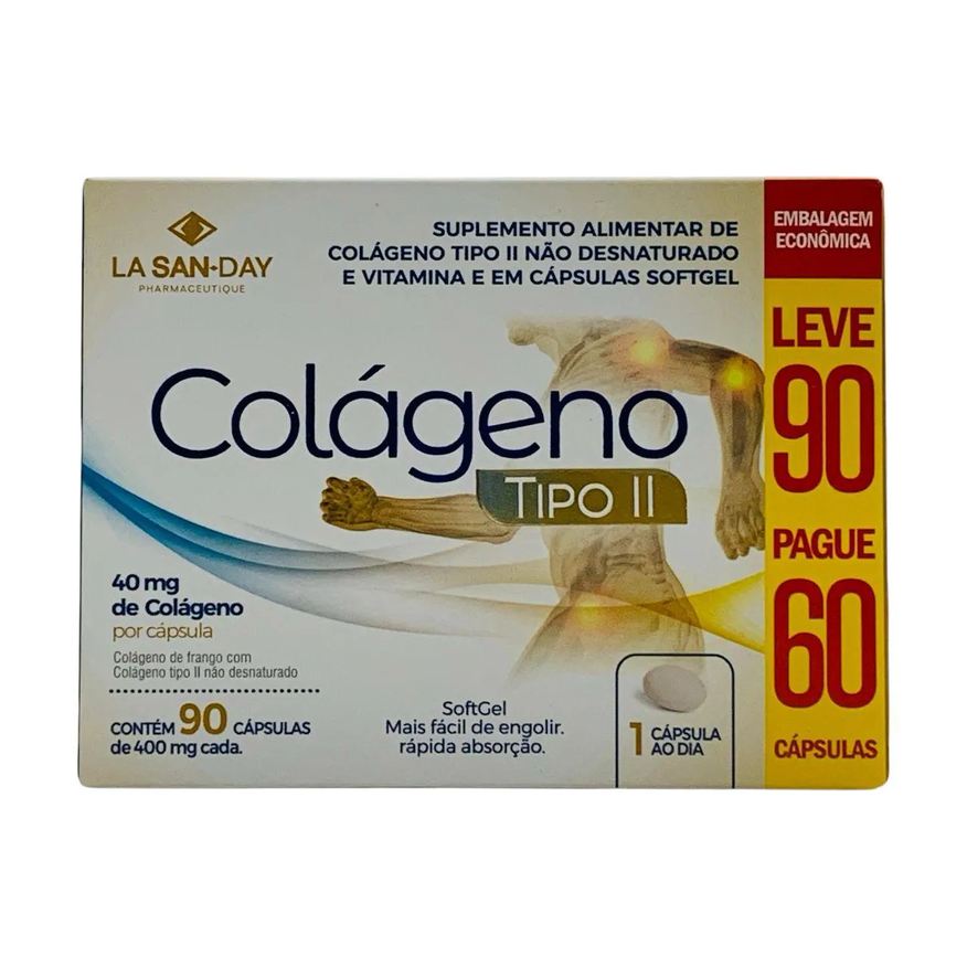 La San Day Colday T2 Colágeno Tipo 2 90 cápsulas Softgel