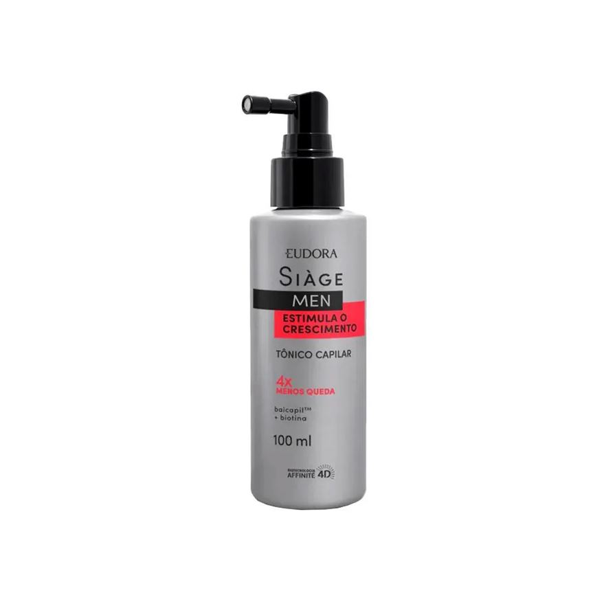 Eudora Siàge Estimula O Crescimento Men Tônico Capilar 100ml