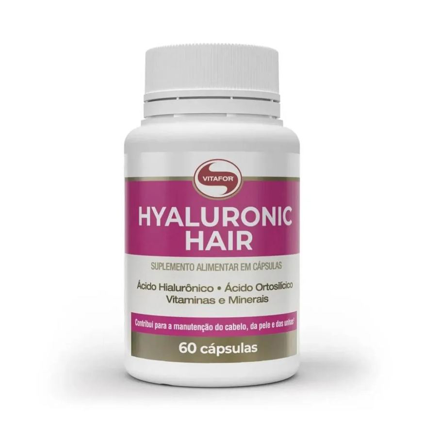 Vitafor Hialuronic Hair (60 Cápsulas) - Padrão: Único