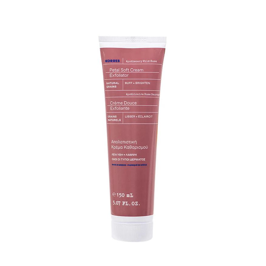 Korres Apothecary Wild Rose Petal Soft - Creme Esfoliante Facial 150ml