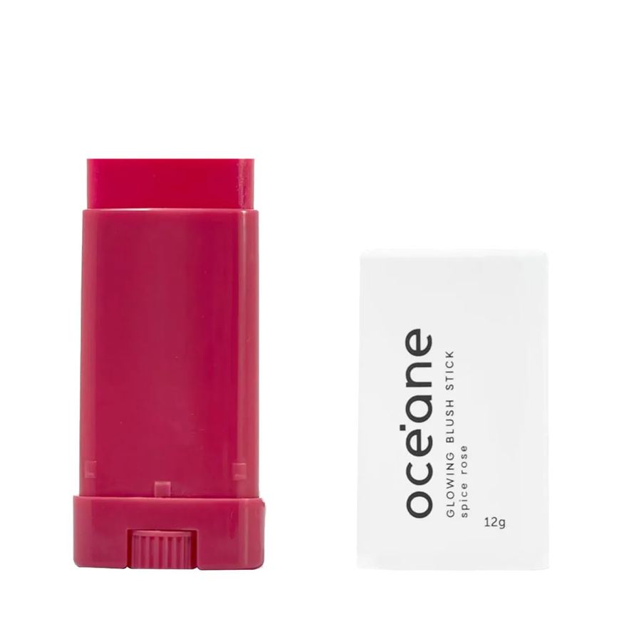 Océane Limited Glowing Stick Spice Pink Rosa - Blush em Bastão 12g