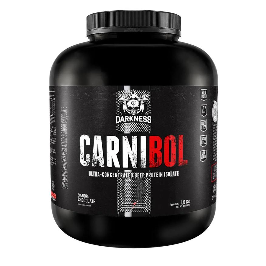 Integralmédica Carnibol Isolado Hidrolisado Protein Proteina Carne 1,8kg Chocolate
