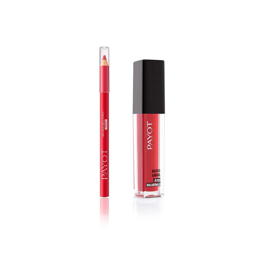 Payot Kit Lábios - 6: Gloss Floripa + Lápis Cereja
