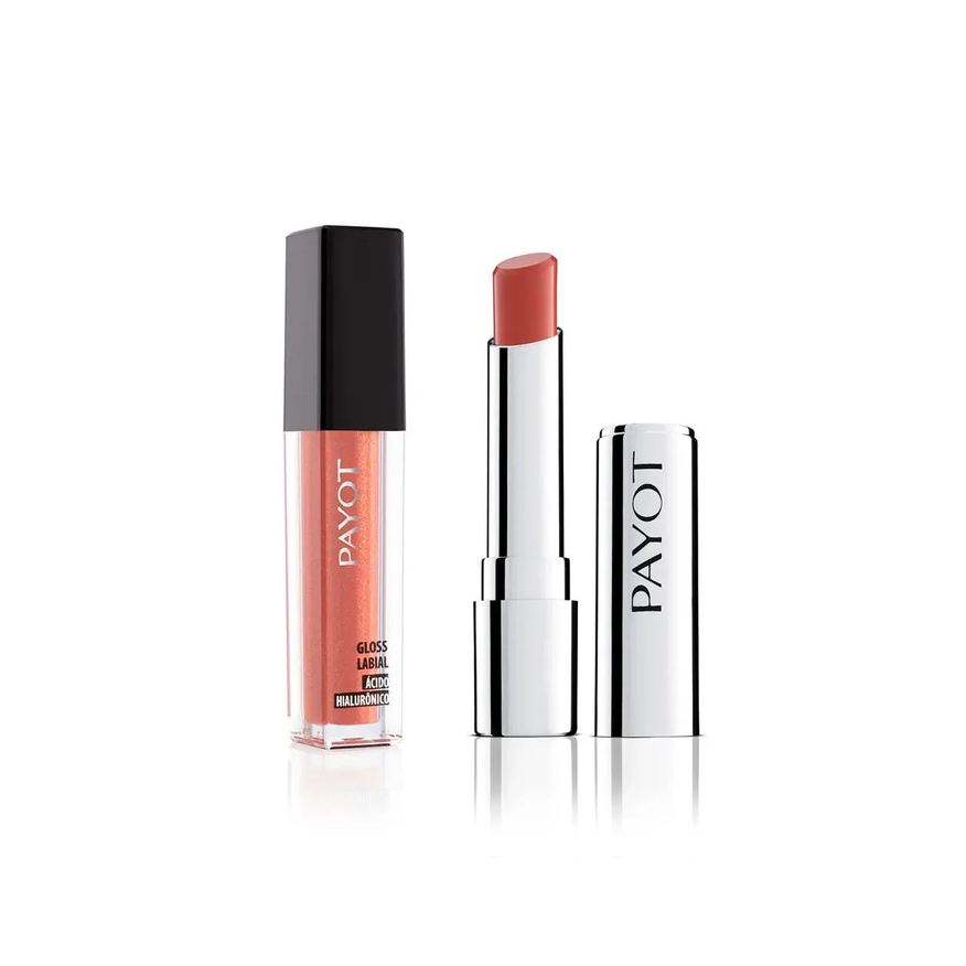 Payot Kit Lips - 6: Gloss Ibiza + Batom Cappuccino