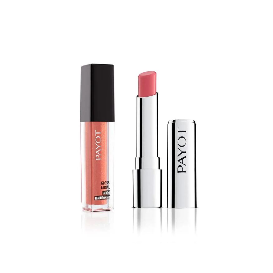 Payot Kit Lips - 8: Gloss Ibiza + Batom Rosa Chá
