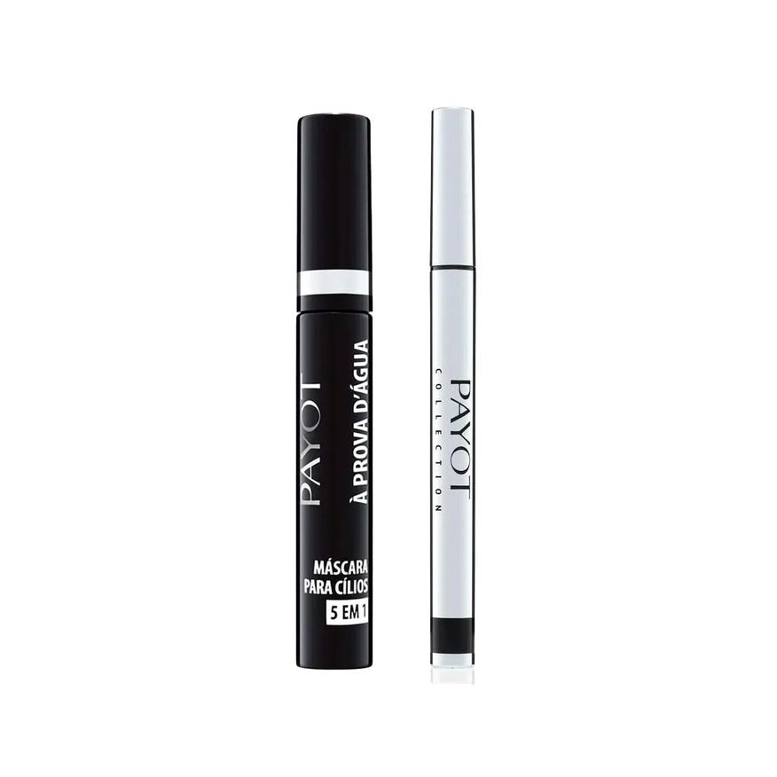 Payot Kit Máscara de Cílios a Prova D'água + Caneta Delineadora Preta