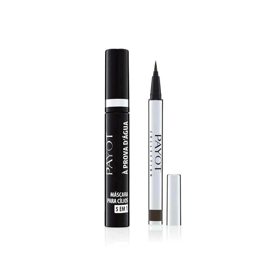 Payot Kit Olhos - Máscara de Cílios a Prova D'água + Caneta Delineadora Marrom