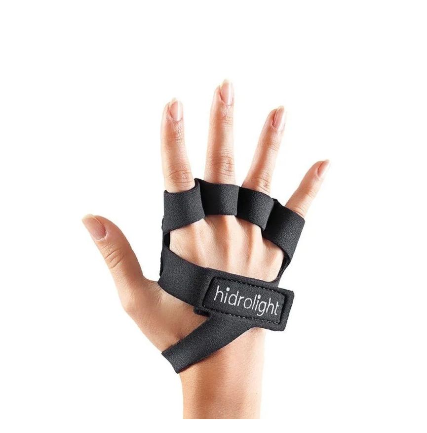 Hidrolight Luva de Neoprene com Alça Preta - Tamanho: P