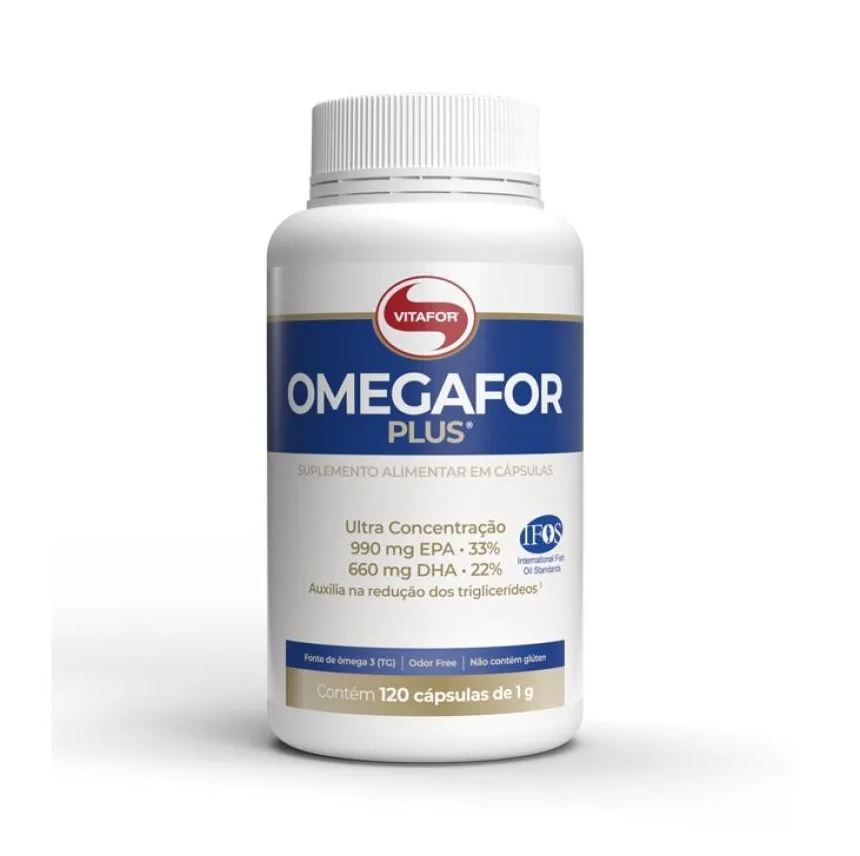 Vitafor Ômegafor Plus (120 Cápsulas) - Padrão: Único