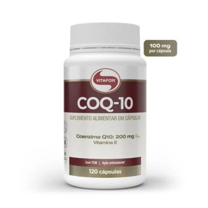 Vitafor Coenzima Q10 120 Cápsulas 200mg