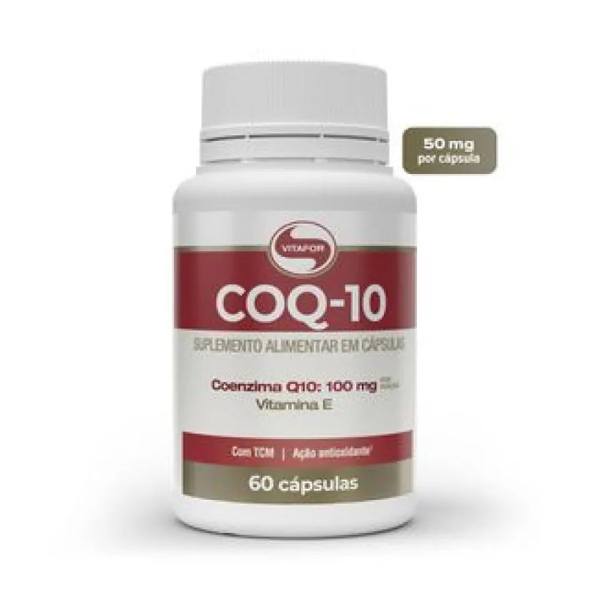 Vitafor Coenzima Q10 60 Cápsulas