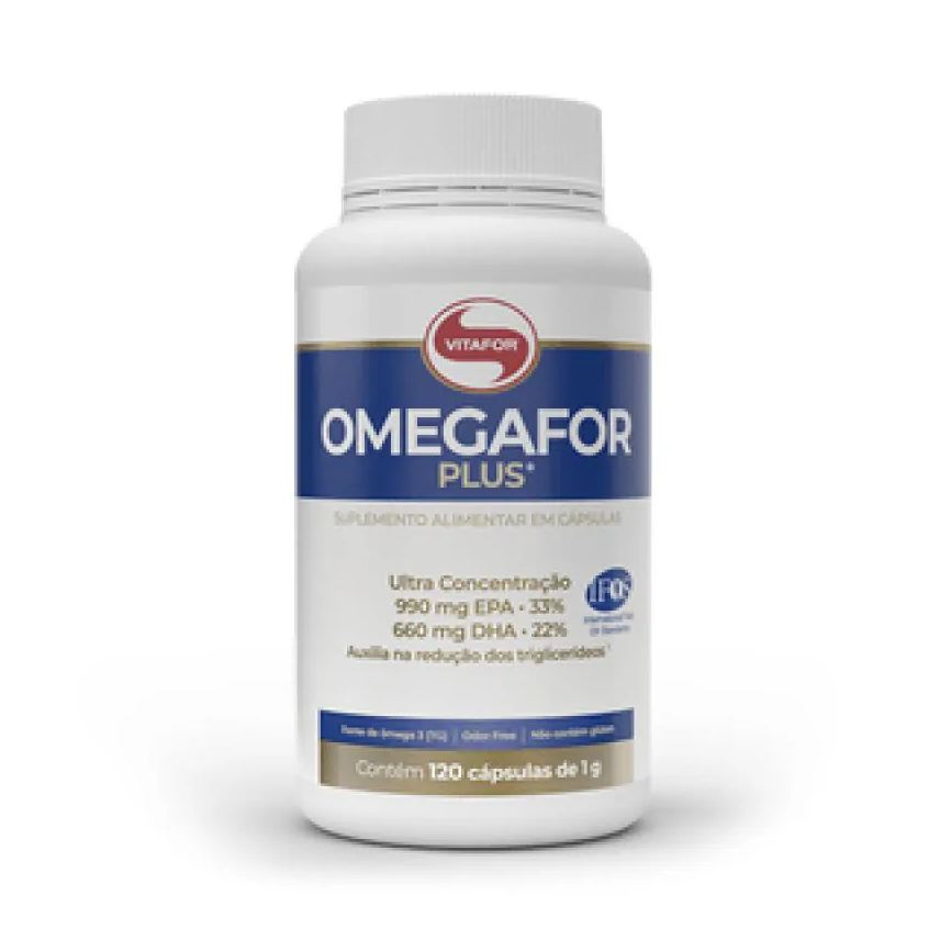Vitafor Ômegafor Plus 120 Cápsulas