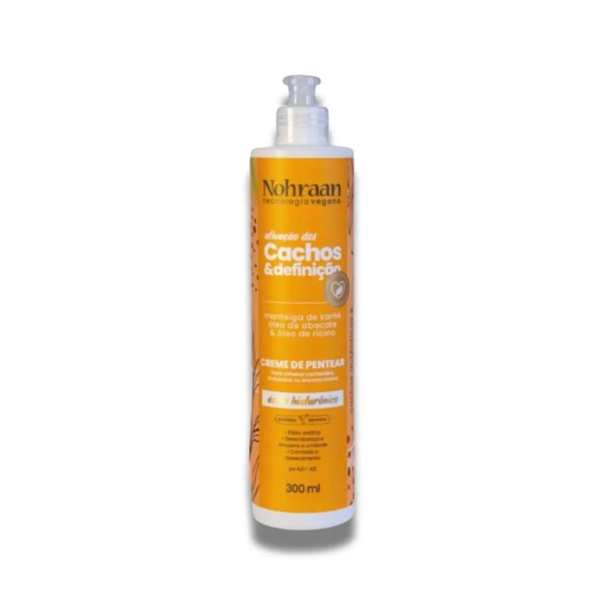 Nohraan Creme de Pentear Cachos e Definição 300ml