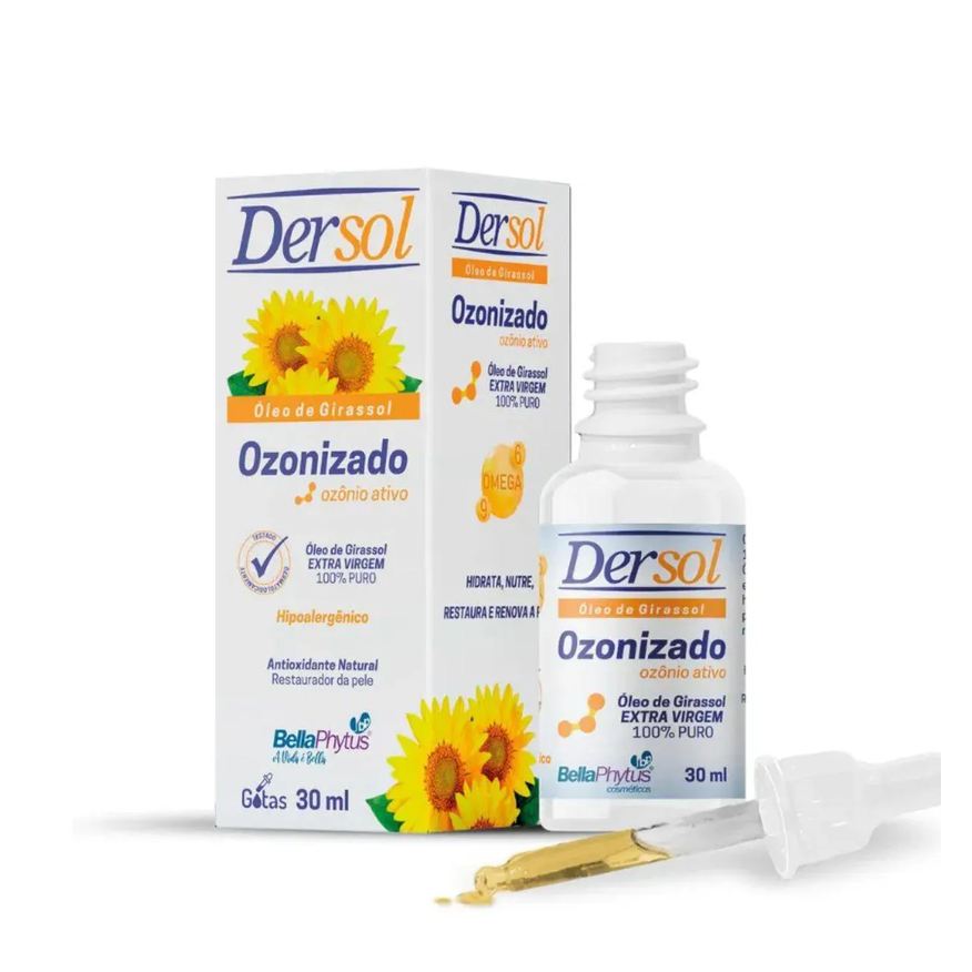 Bellaphytus Óleo de Girassol Ozonizado 30ml Dersol