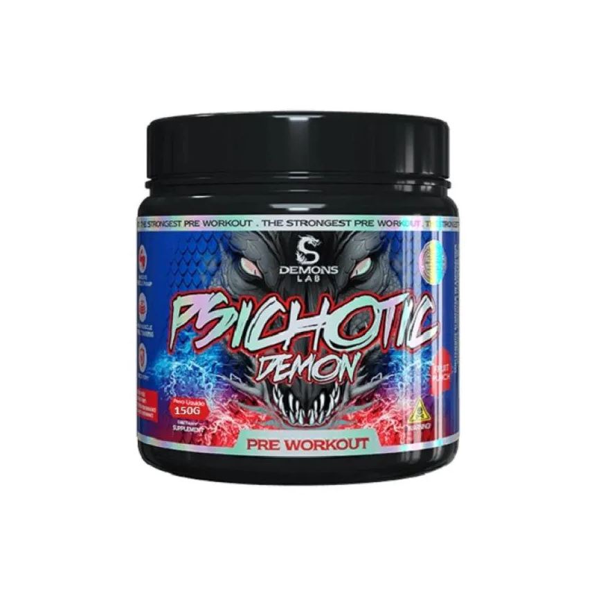 Demons Lab Psichotic Demon (150g) - Sabor: Fruit Punch