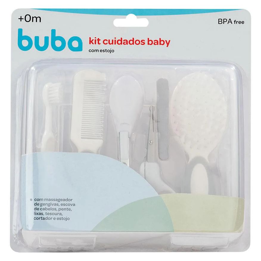 Buba Kit Completo Cuidados Baby com Estojo