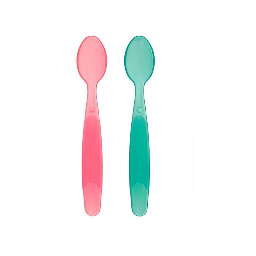 Buba Kit Colheres Verde e Rosa