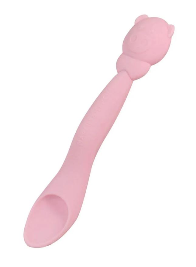 Marcus & Marcus Colher em Silicone para Papinha Porquinha Pokey - Marcus & Marcus