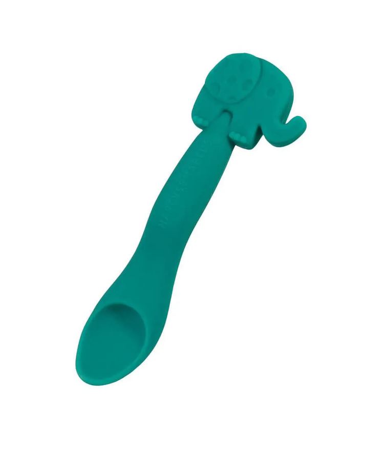 Marcus & Marcus Colher em Silicone para Papinha Elefante Ollie - Marcus & Marcus