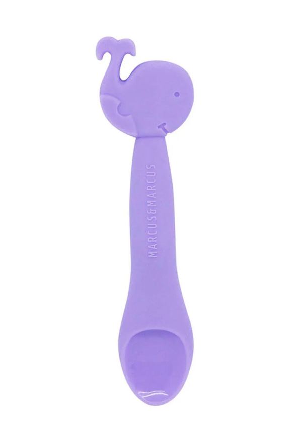 Marcus & Marcus Colher em Silicone para Papinha Baleia Willo - Marcus & Marcus