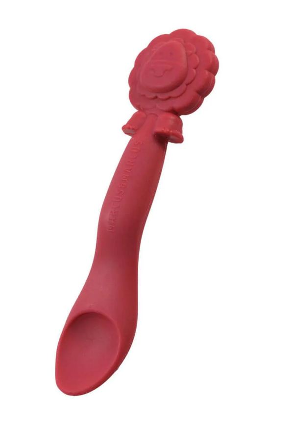 Marcus & Marcus Colher em Silicone Leão Vermelho - Marcus&marcus