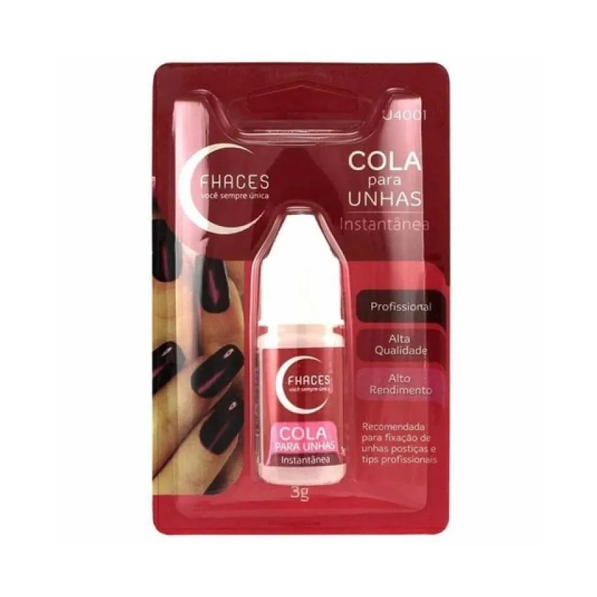 Fhaces Cola para Unhas Postiças 3g