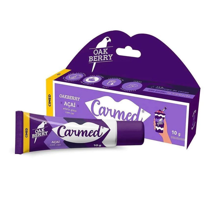 Hidratante Carmed Labial Açaí 10g