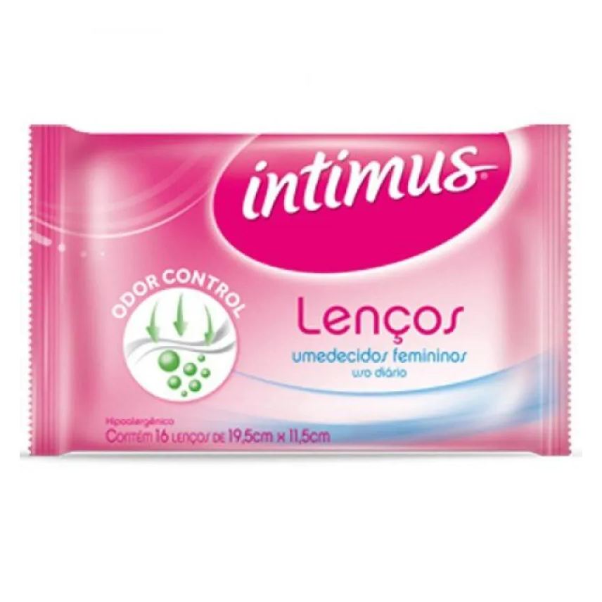 Intimus Lenços Umedecidos Defesas Naturais 16 unidades
