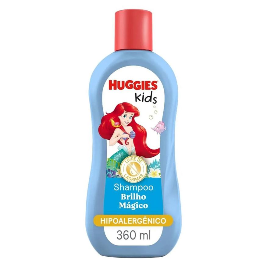 Huggies Shampoo 360ml Hidratação E Brilho Kids Ariel