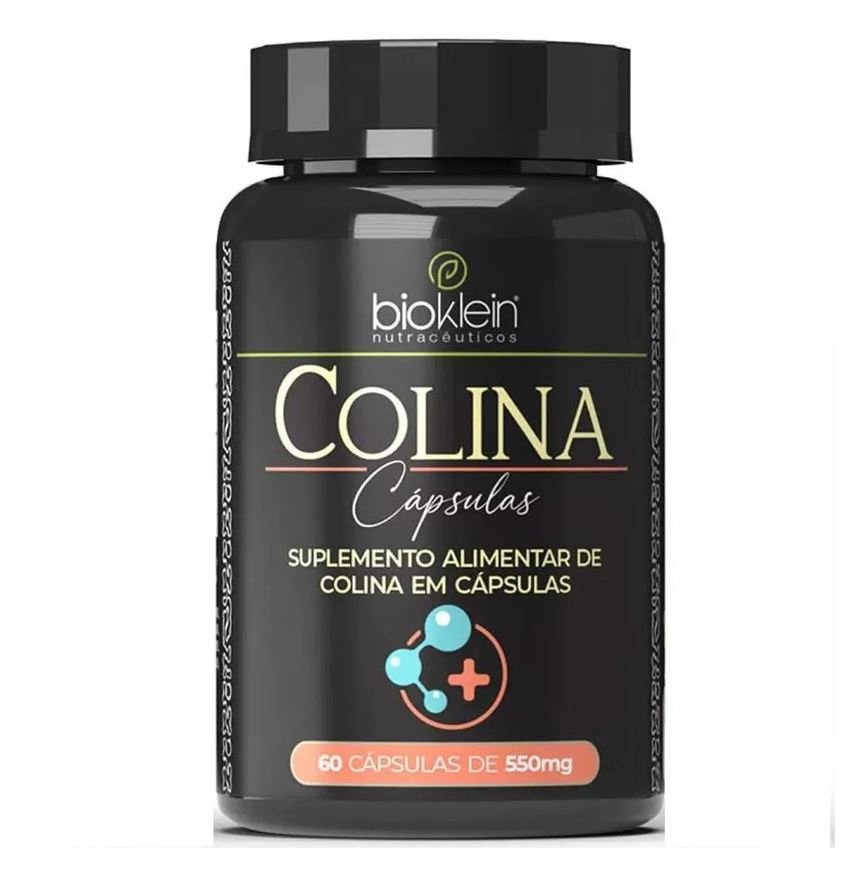 Bioklein Colina (vitamina B8) 550mg 60 cápsulas