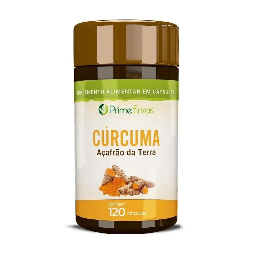 Prime Ervas Curcuma 500mg 120cps