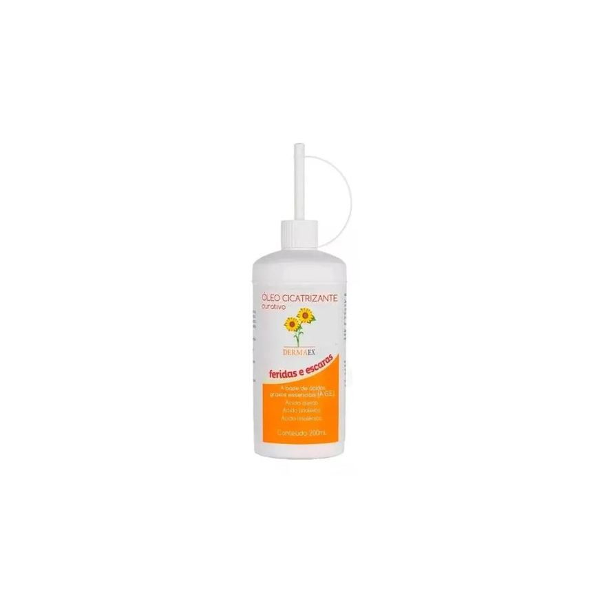 Nutriex Dermaex Age 200ml Oleo de Girassol Escaras Assaduras Feridas Tipo de Embalagem 200ml