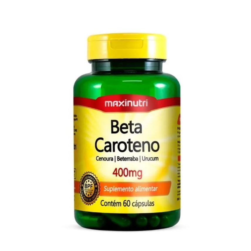 Maxinutri Beta Caroteno 400mg (60 Cápsulas)