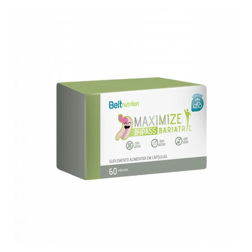 Belt Nutrition Belt Maximize Bypass - 60 cápsulas - sem Sabor