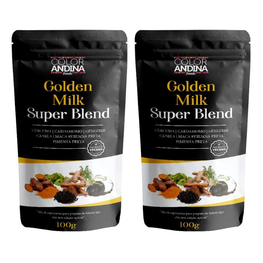 Color Andina Golden Milk (super Blend) 100g - 2 Pacotes