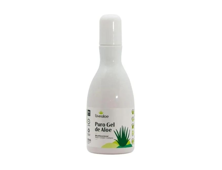 Livealoe Puro Gel de Aloe Vera Orgânico 210ml