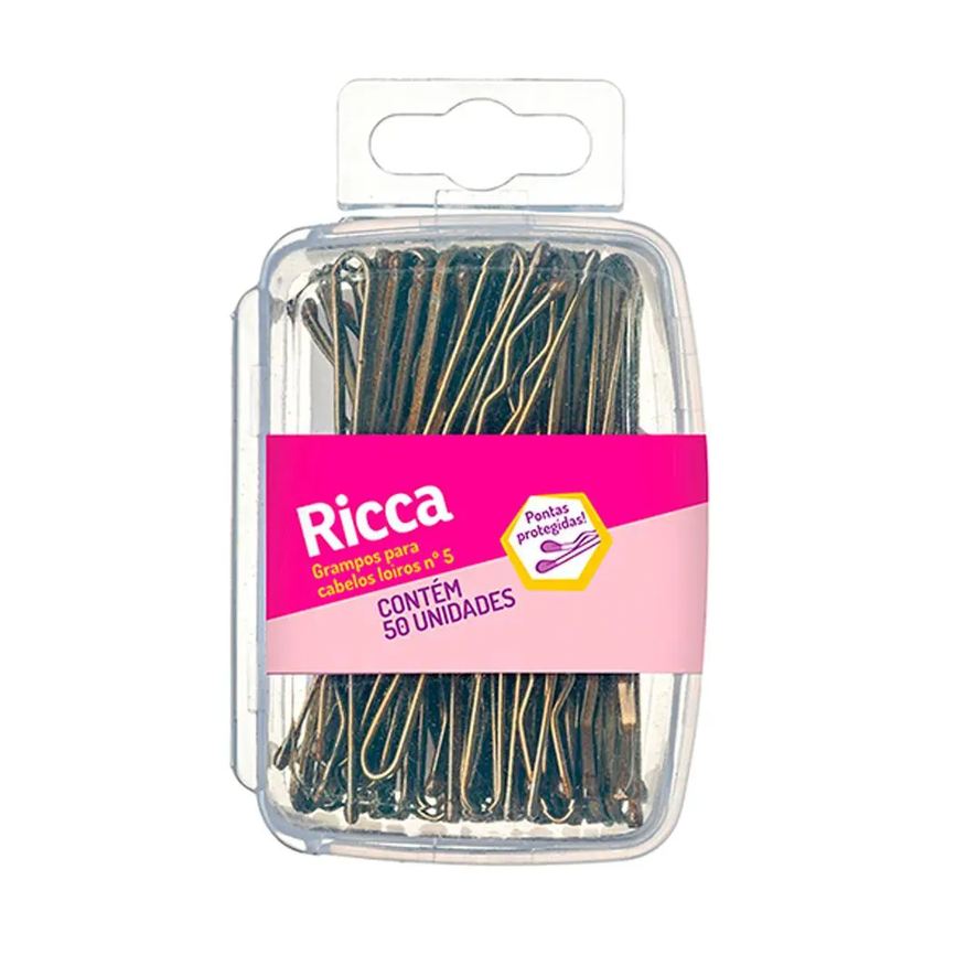 Ricca Grampo para Cabelos Loiros Nº5