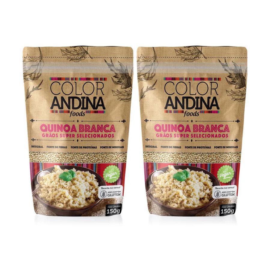 Color Andina Quinoa Real Branca- Food 0,150g - 02 Unids