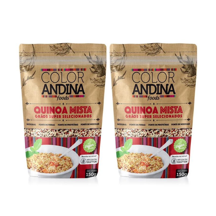 Color Andina Quinoa Real Mista - Food 0,150g - 02 Unids