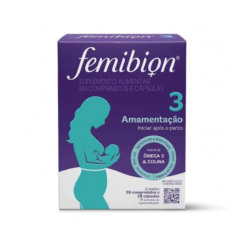Procter & Gamble Suplemento Femibion 3 28 comprimidos + 28 cápsulas - P&g