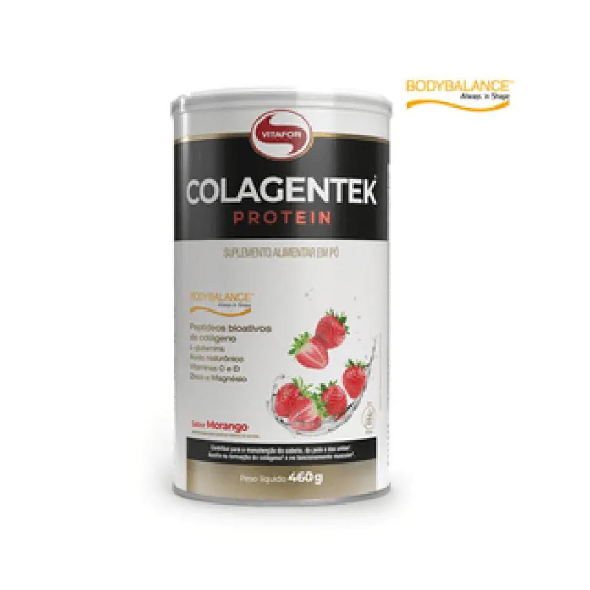 Vitafor Colagentek Protein Bodybalance Morango 460g