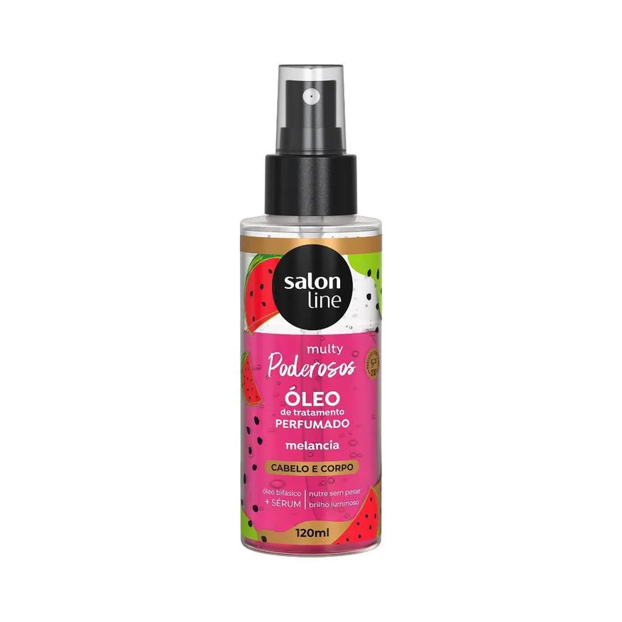 Salon Line Óleo Perfumado Cabelo e Corpo Multy Melancia 120ml