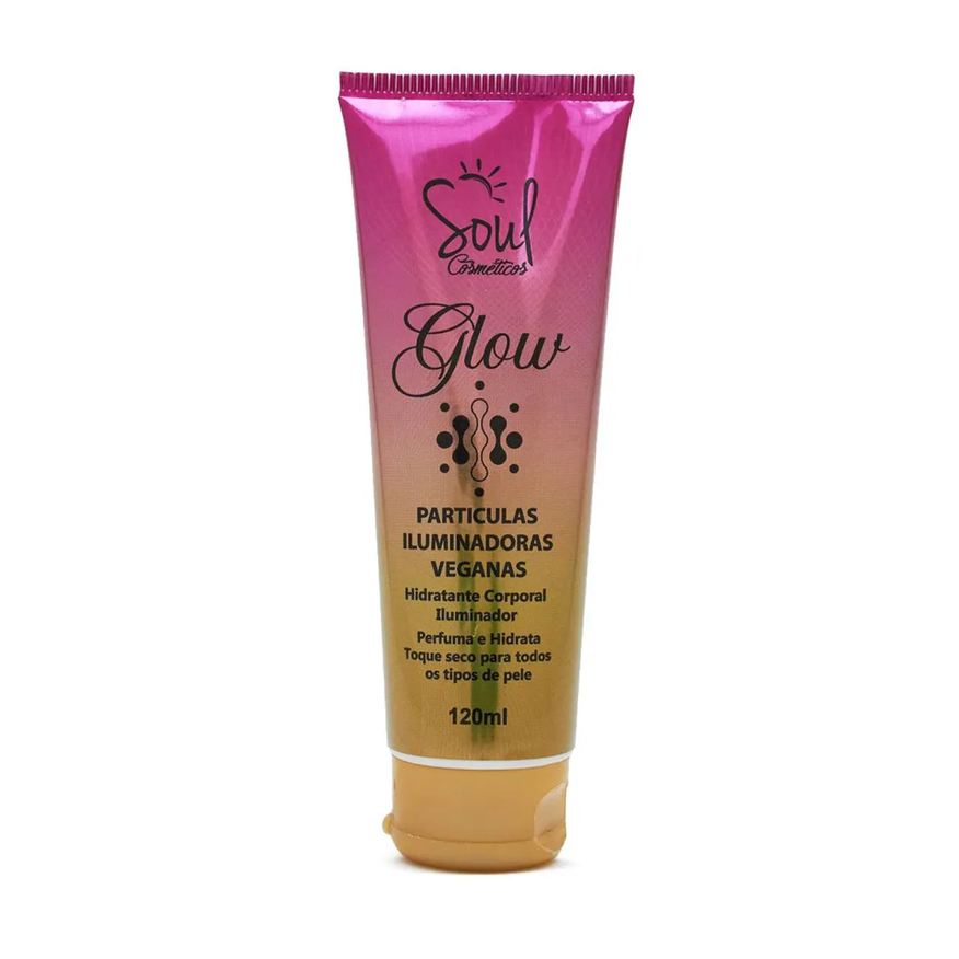 Soul Cosmeticos Hidratante Iluminador Glow 120ml Soul Cosméticos