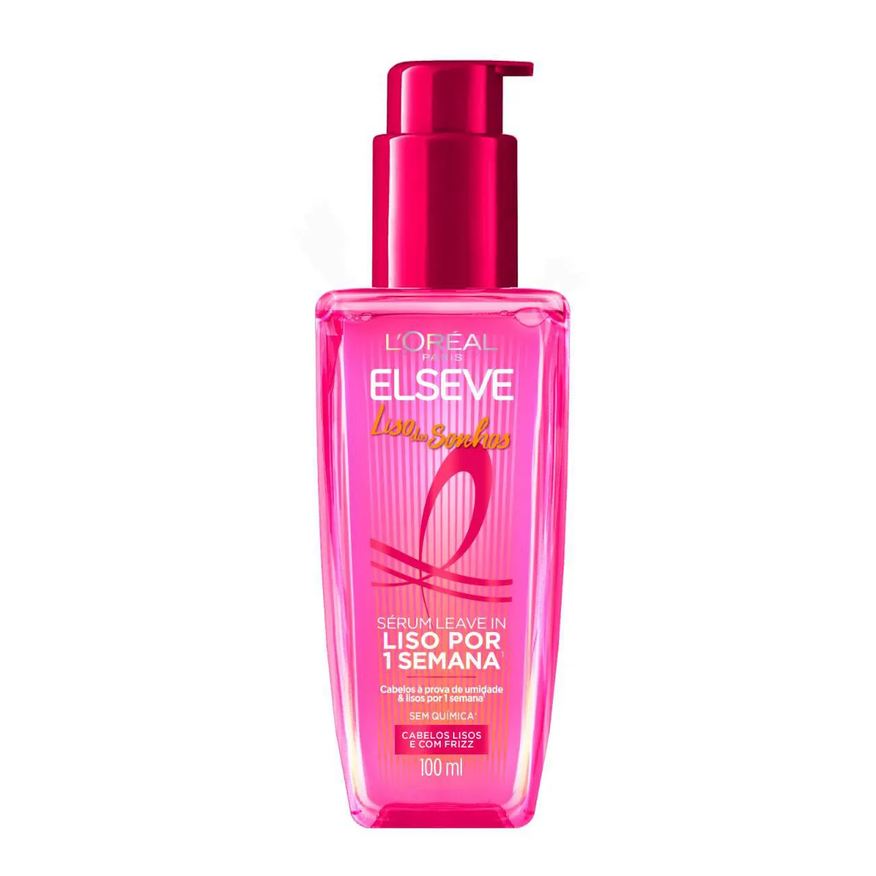 L'oreal Kit L'Oréal Paris Elseve Liso dos Sonhos Sérum Leave-In 100ml 2 unidades